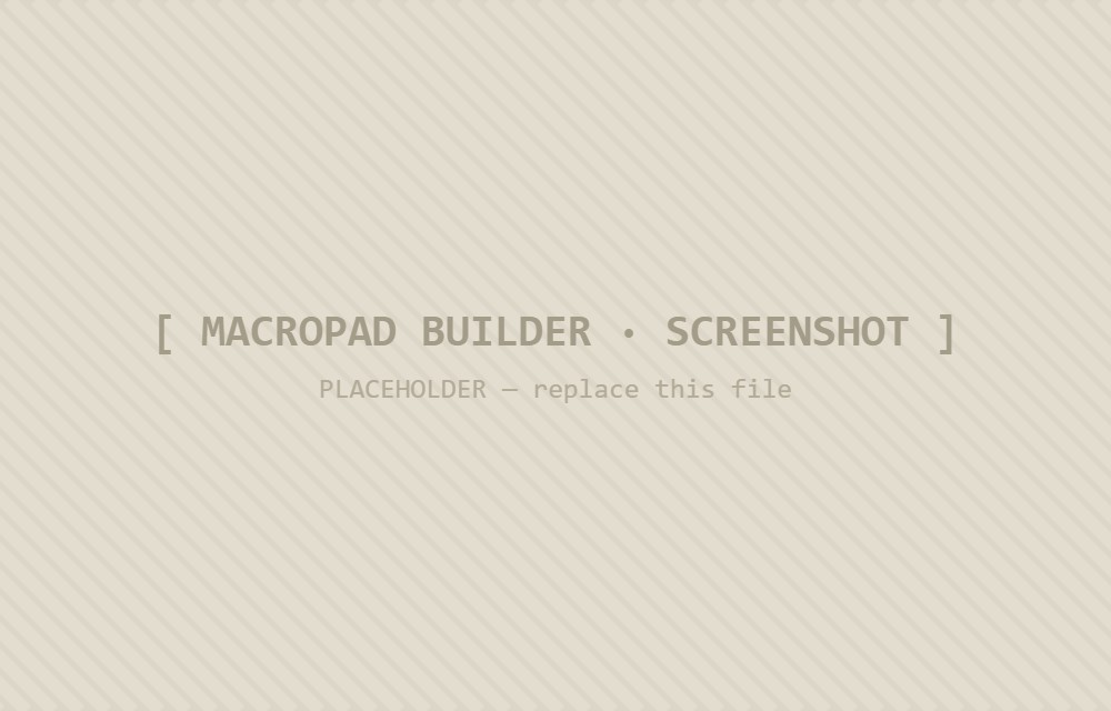 ESP32 Macropad Builder
